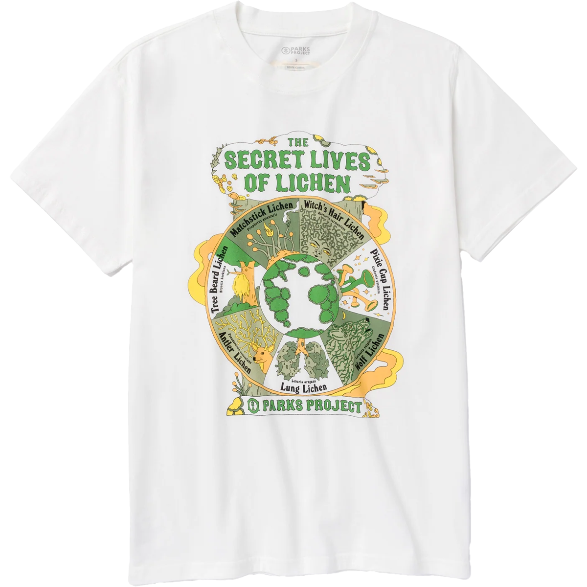 Secret Lives of Lichen Tee alternate view