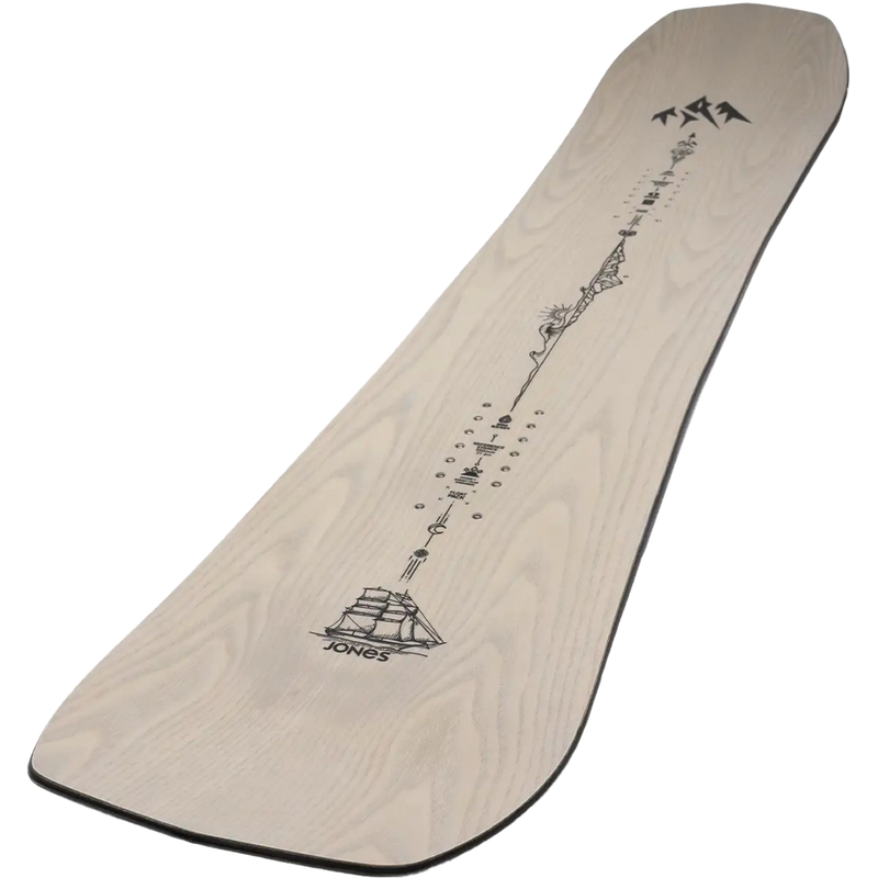 Women's Flagship, Jones Snowboards Women's Flagship edge