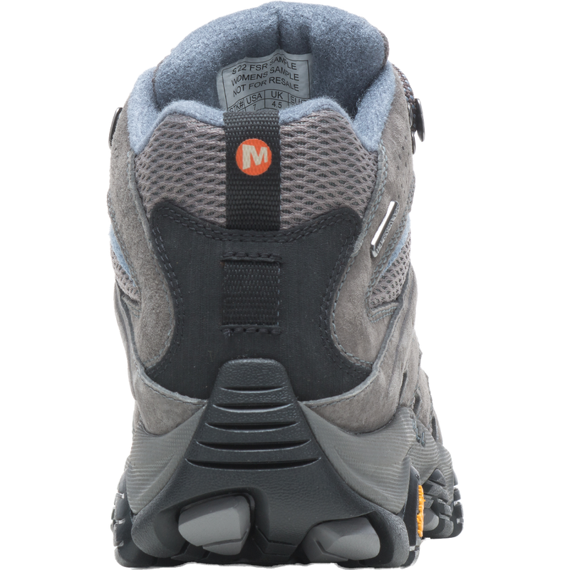 Women's Moab 3 Mid Waterproof - Wide, Merrell Women's Moab 3 Mid Waterproof Wide heel