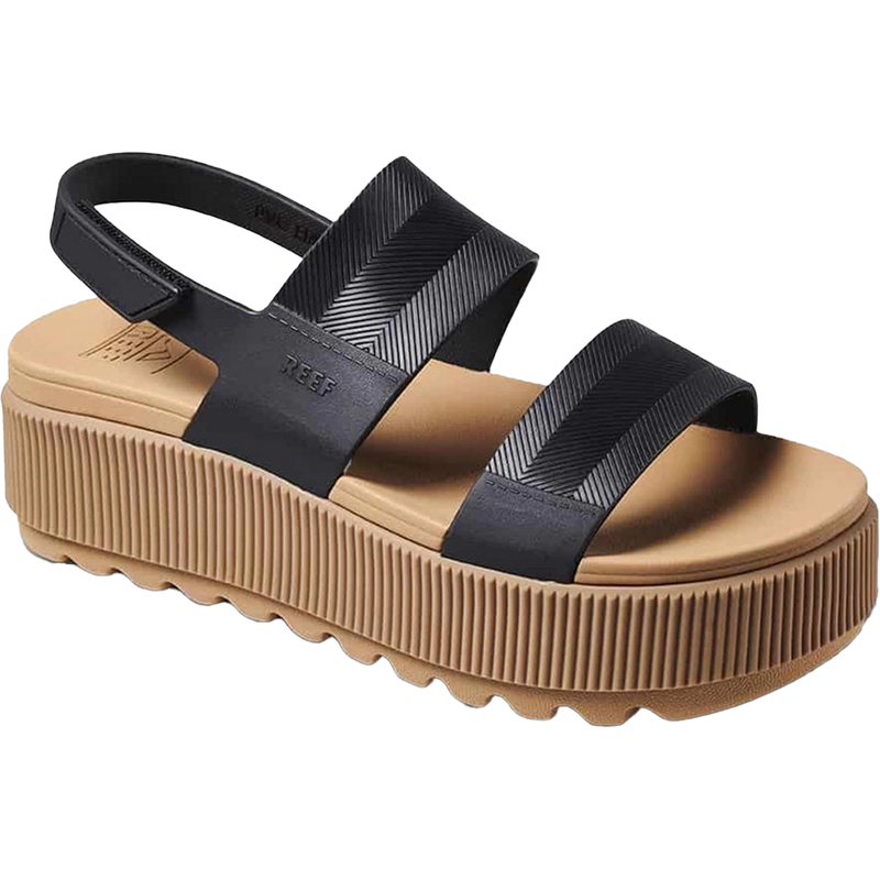 Women's Water Vista Higher, Reef Women's Water Vista Higher in 071-Black/Tan right front
