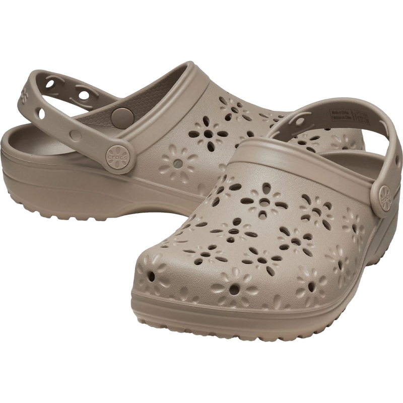 Women's Classic Floral Cut Out Clog