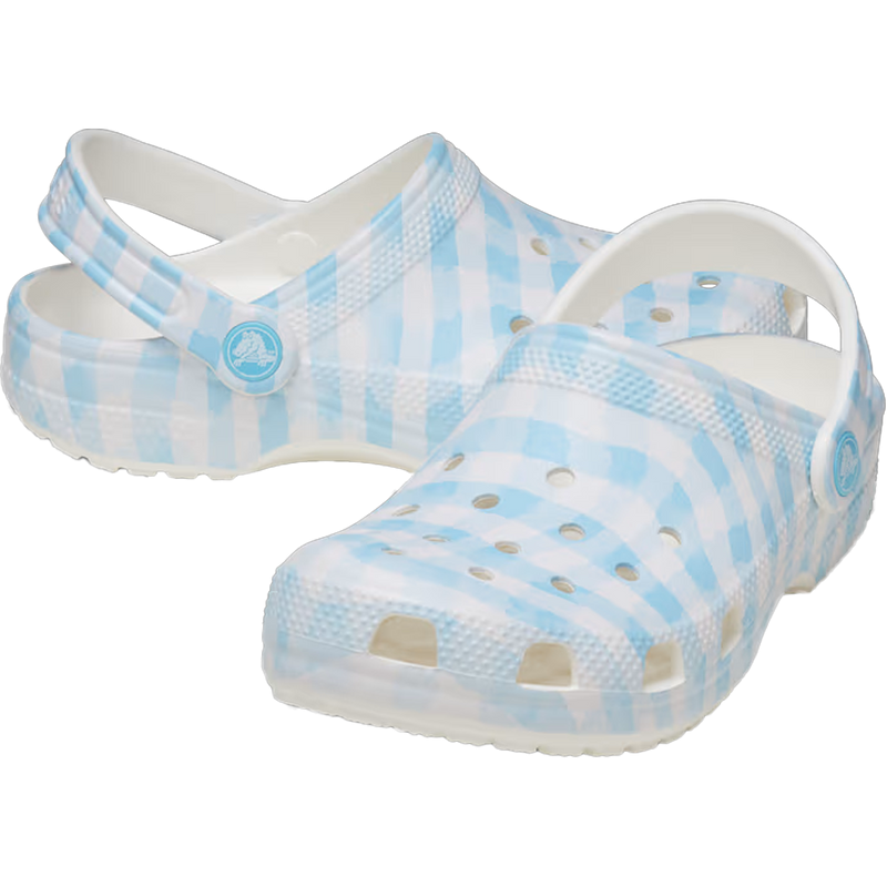 Women's Classic Gingham Clog, Crocs Women's Classic Gingham Clog heel and toe