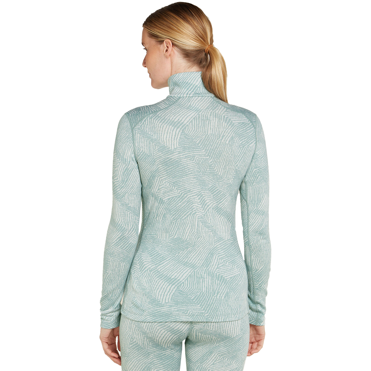 Women's Merino 260 Vertex Long Sleeve 1/2 Thermal Top Frozen Forms alternate view