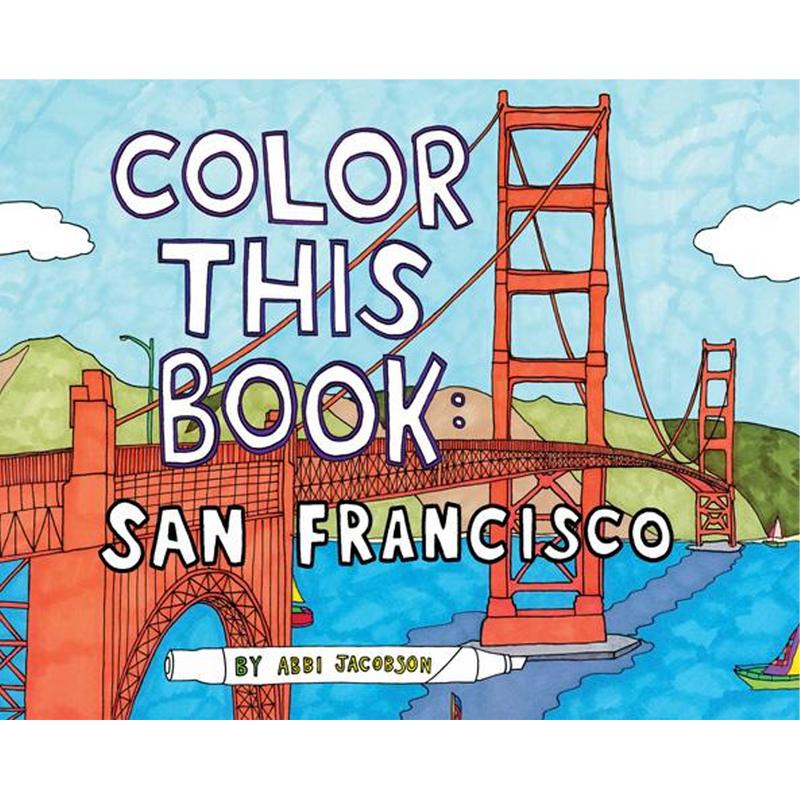 Color this Book: San Francisco, Featured Image