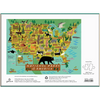 Chronicle Books National Parks of America 1000 Pc Puzzle back of box