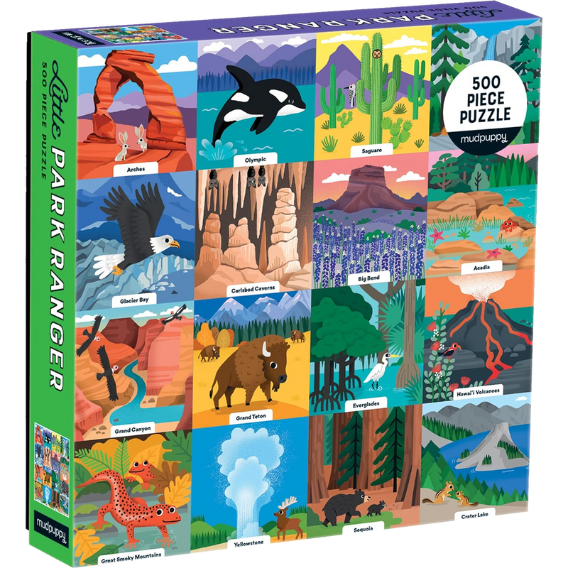 Mudpuppy Little Park Ranger 500 Piece Family Puzzle, Featured Image
