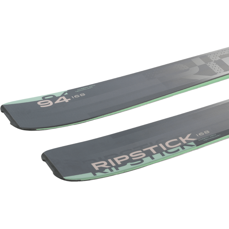 Elan Women's Ripstick 94 Demo Skis, Elan W Ripstick 94 tails