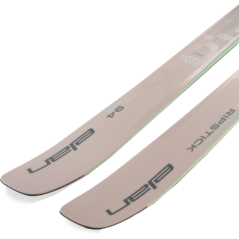 Elan Women's Ripstick 94 Demo Skis, Elan W Ripstick 94 tips