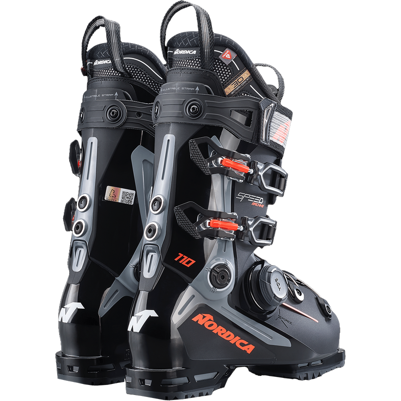 Speedmachine 3 BOA 110, Nordica Speedmachine 3 BOA 110 in Black/Grey/Red back right