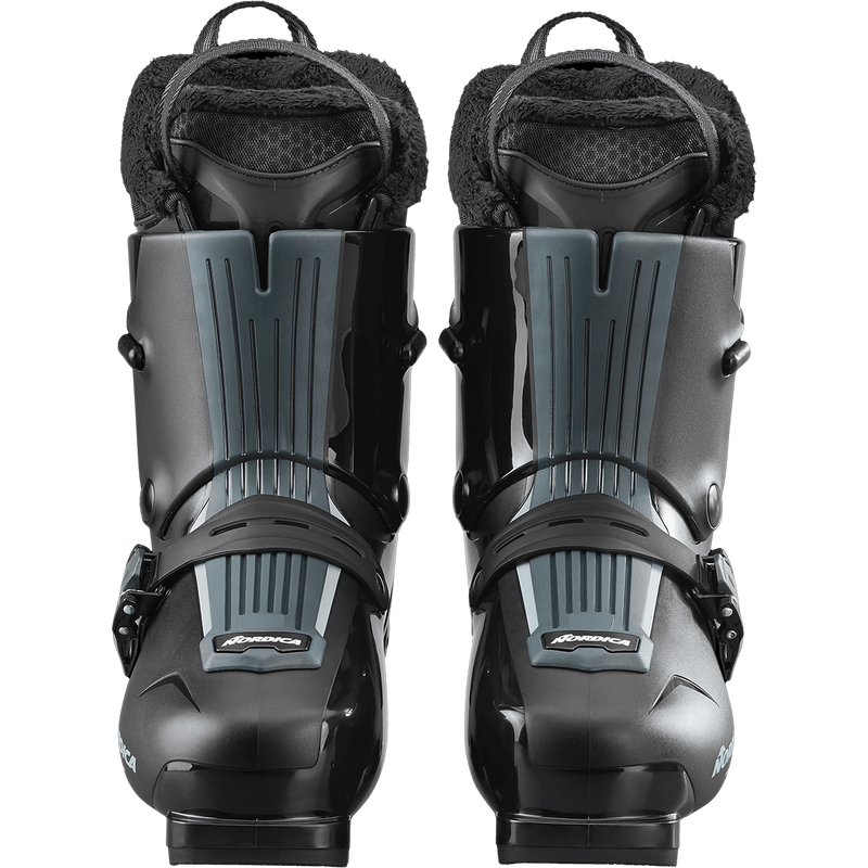 Women's HF 85, Nordica Women's HF 85 in Black/Green/Aquamarine pair front