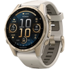 Garmin Fenix 8 Sapphire 43mm Amoled - Soft Gold front left