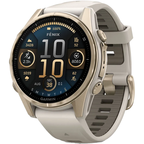 Fenix 8 Sapphire 43mm Amoled - Soft Gold