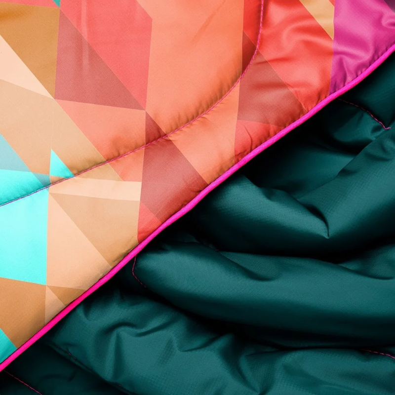 The Original Puffy Blanket X Bryce Wong, Rumpl The Original Puffy Blanket fabric detail