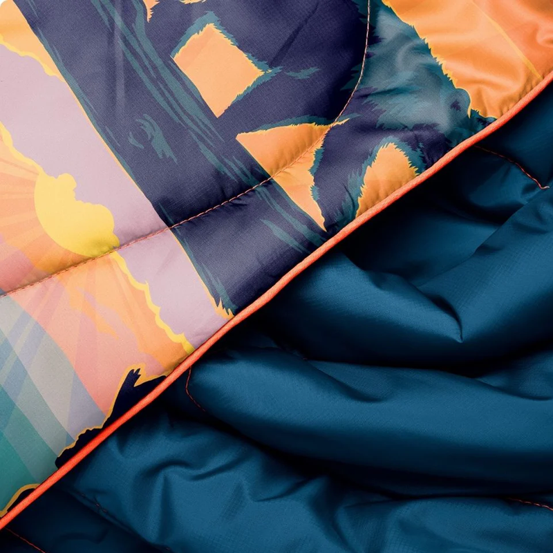 The Original Puffy National Park Blanket, Rumpl The Original Puffy National Park Blanket fabric detail