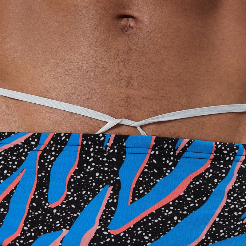Men's Printed One Brief, Speedo Men's Printed One Brief in Space Tiger drawstring