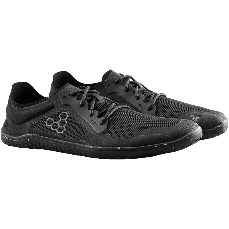Women's Primus Lite 3.5, VivoBarefoot Primus Lite 3.5 in Obsidian pair right profile