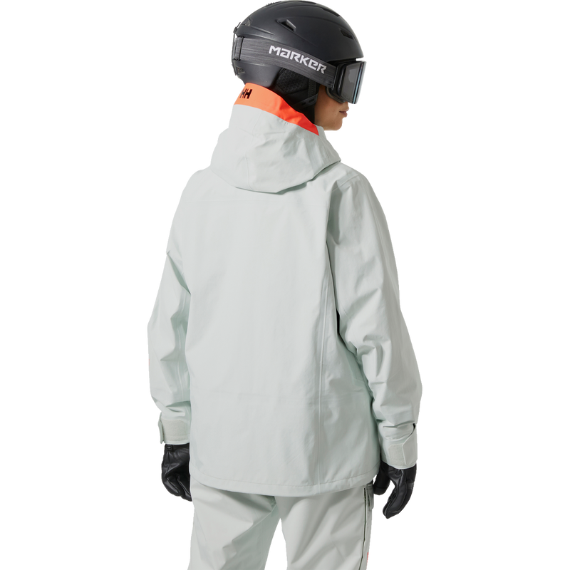 Women's Sogn Shell Jacket, Helly Hansen Women's Sogn Shell Jacket back on model