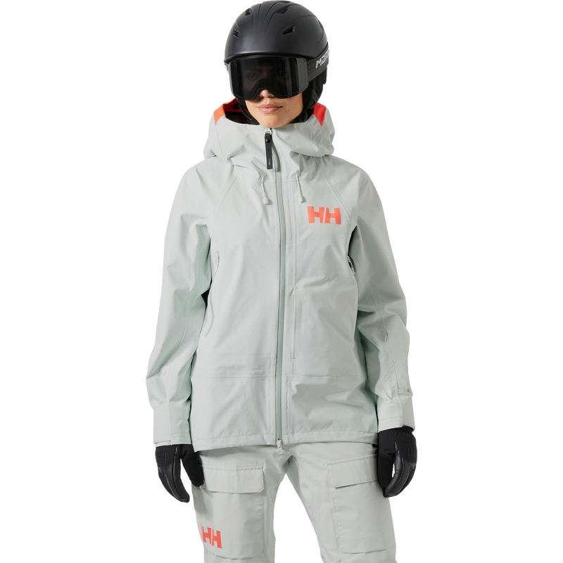 Women's Sogn Shell Jacket, Helly Hansen Women's Sogn Shell Jacket front on model