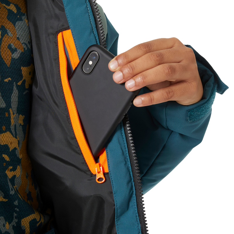 Youth Junior Cyclone Jacket, Helly Hansen Youth Junior Cyclone Jacket media pocket