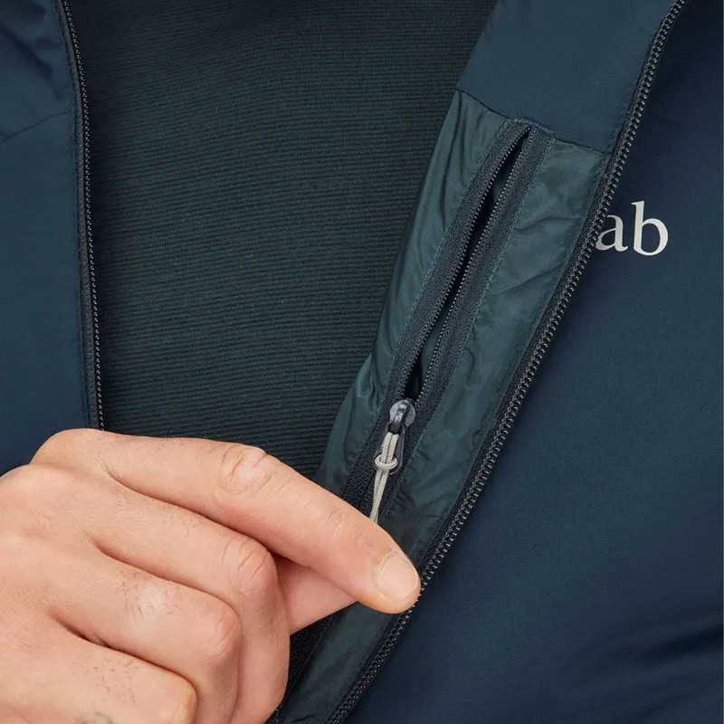 Men's Xenair Alpine Light Jacket, Rab Men's Xenair Alpine Light Jacket stash pocket