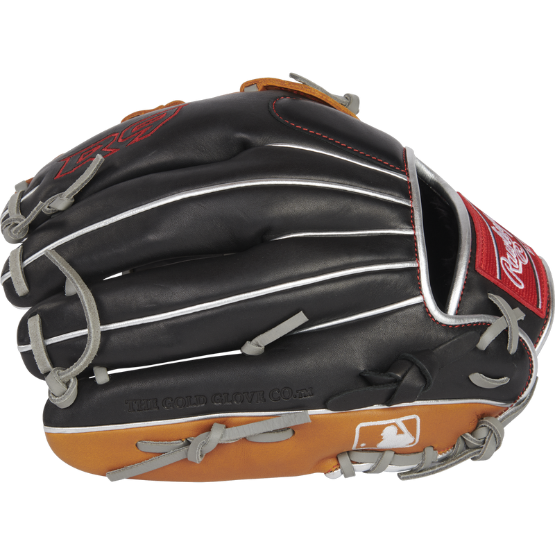 R9 ContoUR Outfield - 12" Pro H-Web Left Hand Throw, Rawlings 9 Contour OF - 12" Pro H-Web LHT side