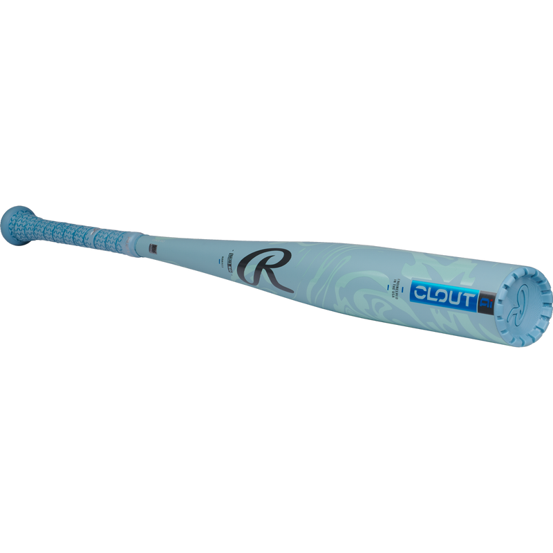 Clout AI -3 BBCOR 2 5/8", Rawlings Clout AI -3 BBCOR 2 5/8" 2025 3/4 view
