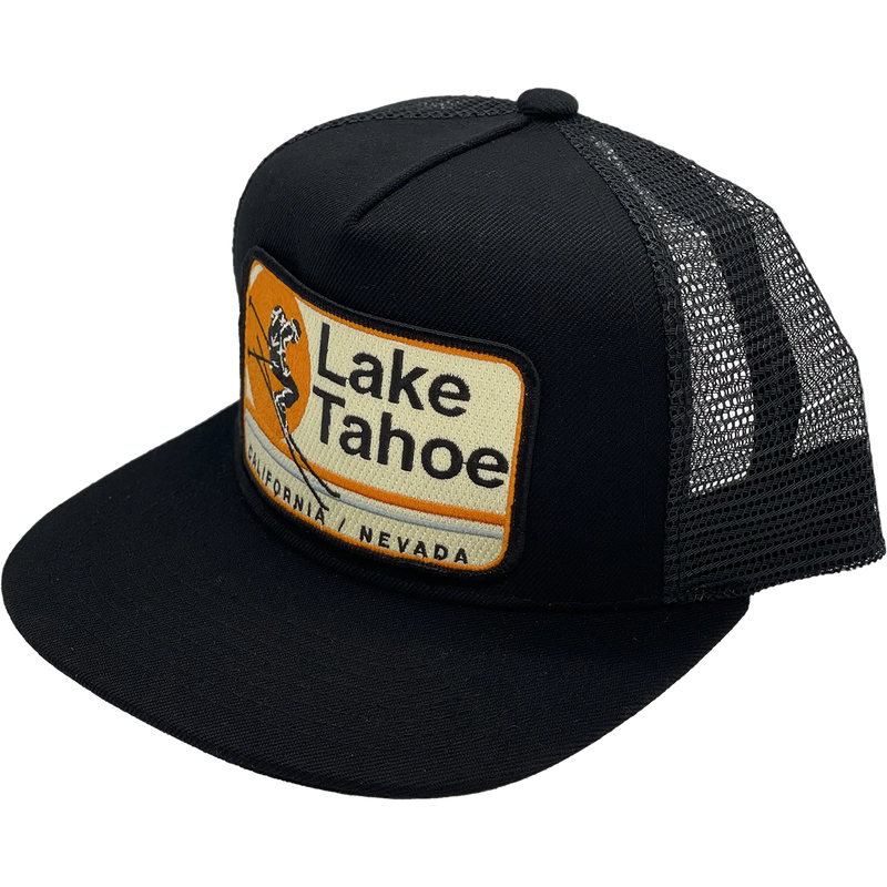 Lake Tahoe Ski Trucker, Bart Bridge Lake Tahoe Ski Trucker in Black front left