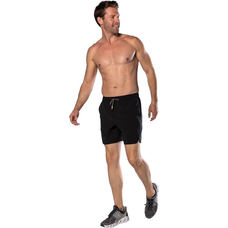 Men's Essential Shorts 7 inch 2.0, Nathan Men's Essential Shorts 7 inch 2.0 in Black front