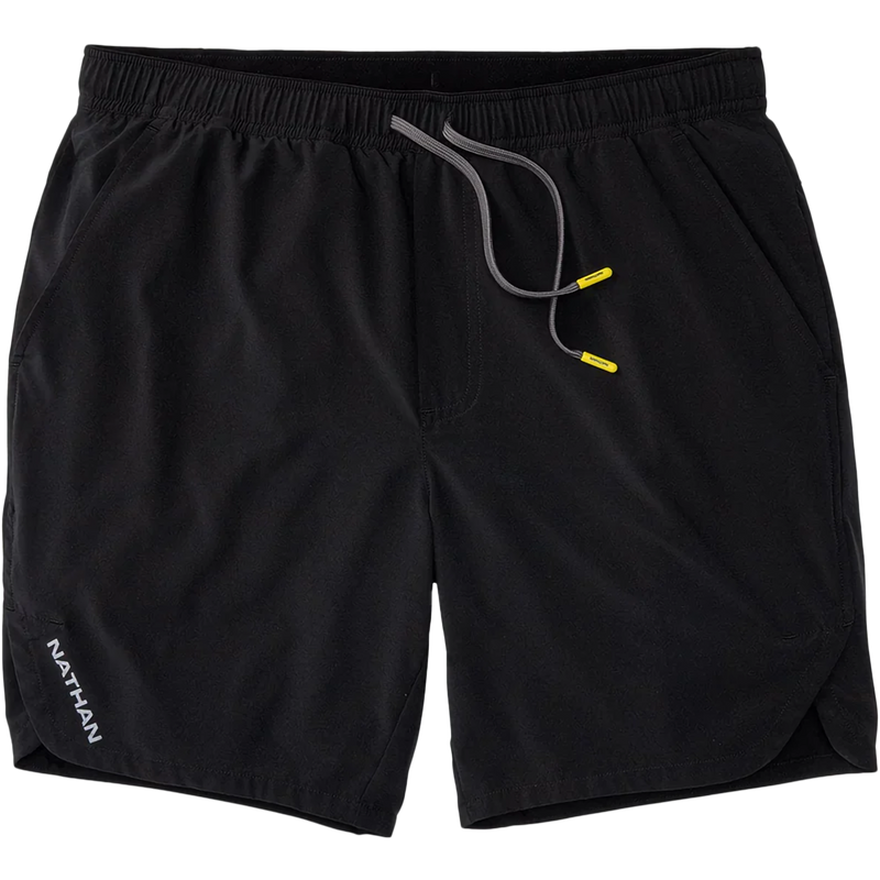 Men's Essential Shorts 7 inch 2.0, Nathan Men's Essential Shorts 7 inch 2.0 in Black front
