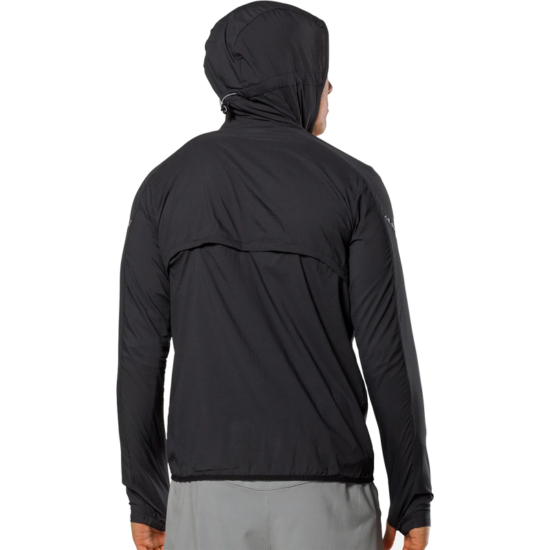 Men's Stealth Jacket 2.0, Nathan Men's Stealth Jacket 2.0 back hood up