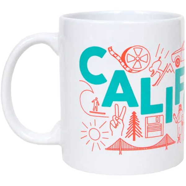 California Mug alternate view