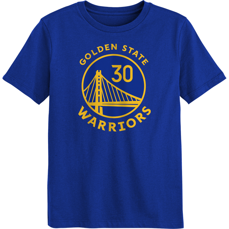 Youth Warriors Curry Name Number Tee, Outerstuff Youth Warriors Curry Name Number Tee front