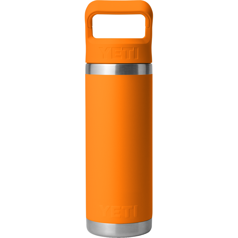 Rambler 18 oz Bottle with Straw Cap, Yeti Rambler 18 oz Bottle with Straw Cap back