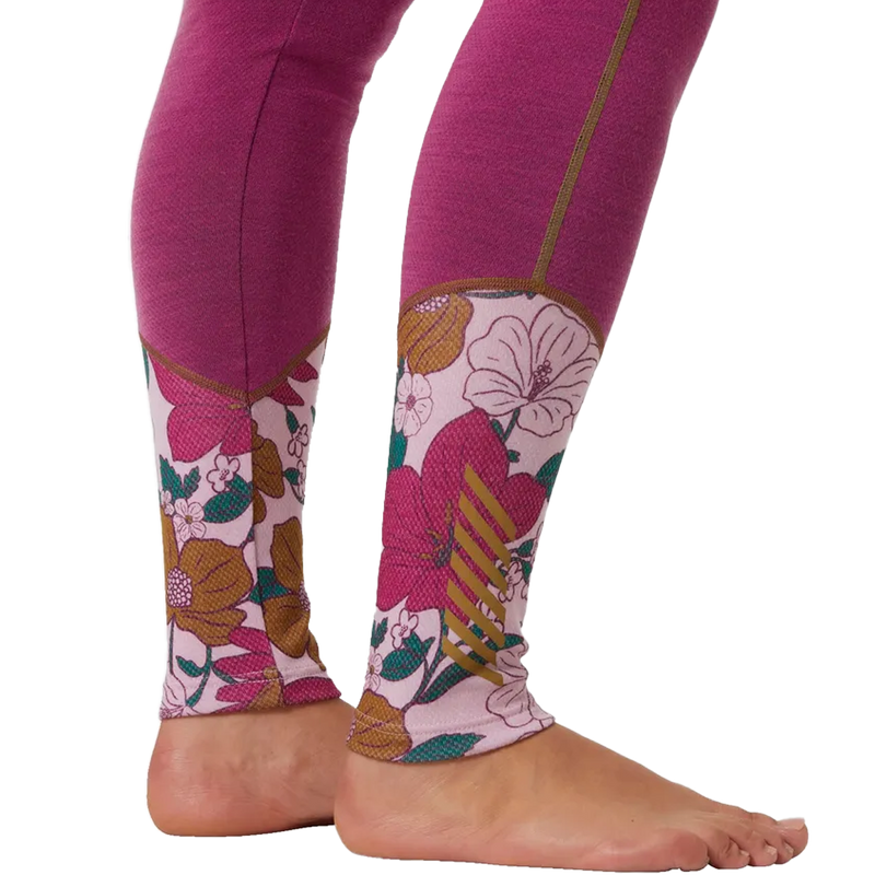 Women's LIFA Merino Midweight Graphic Pant, Helly Hansen Women's LIFA Merino Midweight Graphic Pants cuff