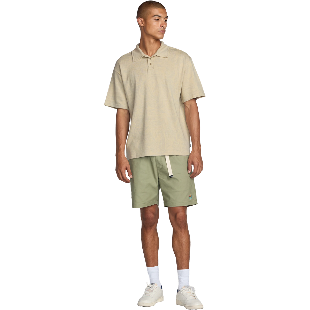 Men's Leaf Lines Polo Short Sleeve alternate view