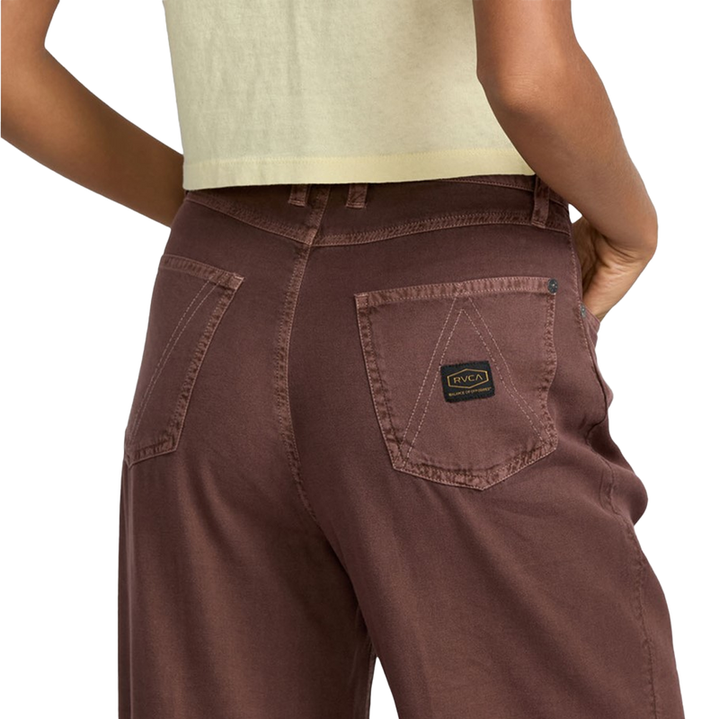 Women's Coco Pant, RVCA Women's Coco Pant Back Pocket