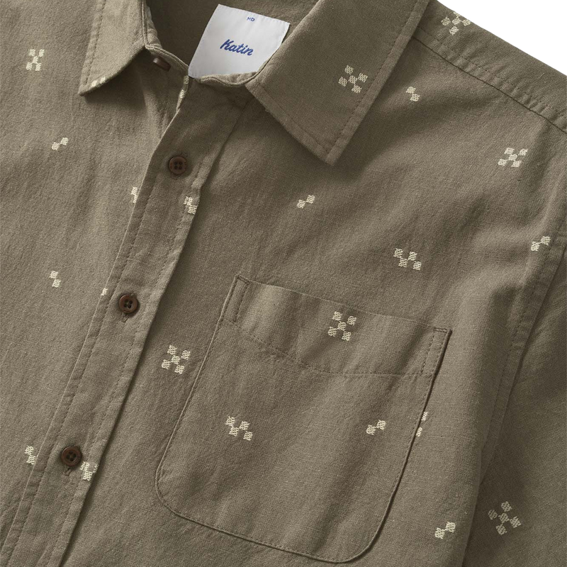Men's Cube Shirt, Katin Men's Cube Shirt Front Pocket