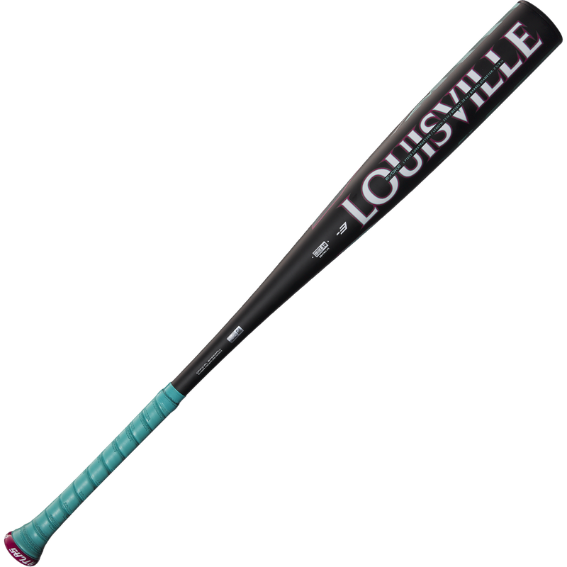 Atlas -3 BBCOR 2 5/8", Louisville Slugger Atlas -3 BBCOR 2 5/8" 2025 in Black Teal Pink 