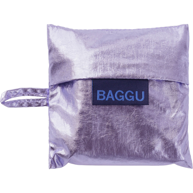 Baggu Baby Baggu lavender metallic carry case