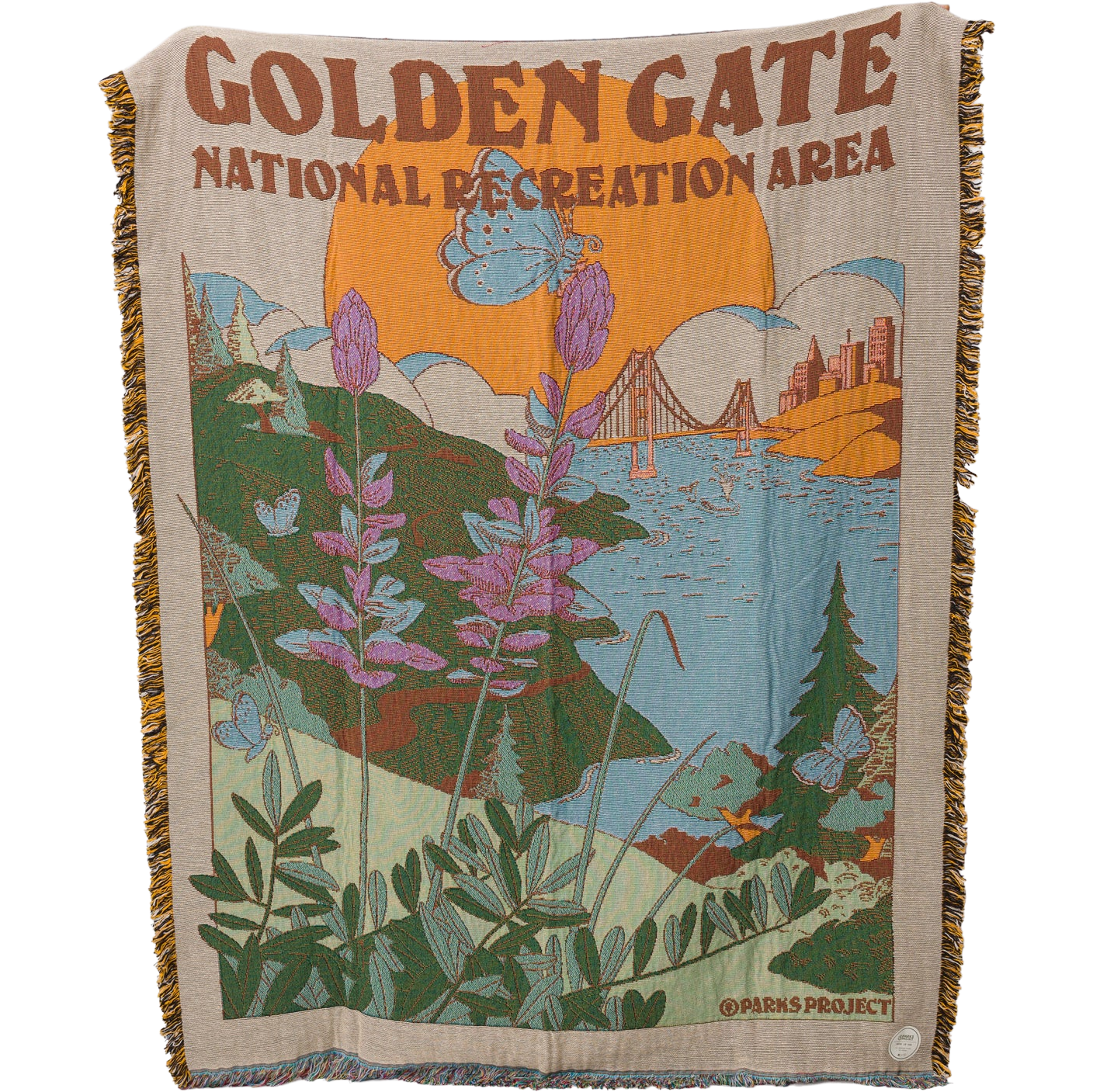 San Francisco Woven Blanket alternate view