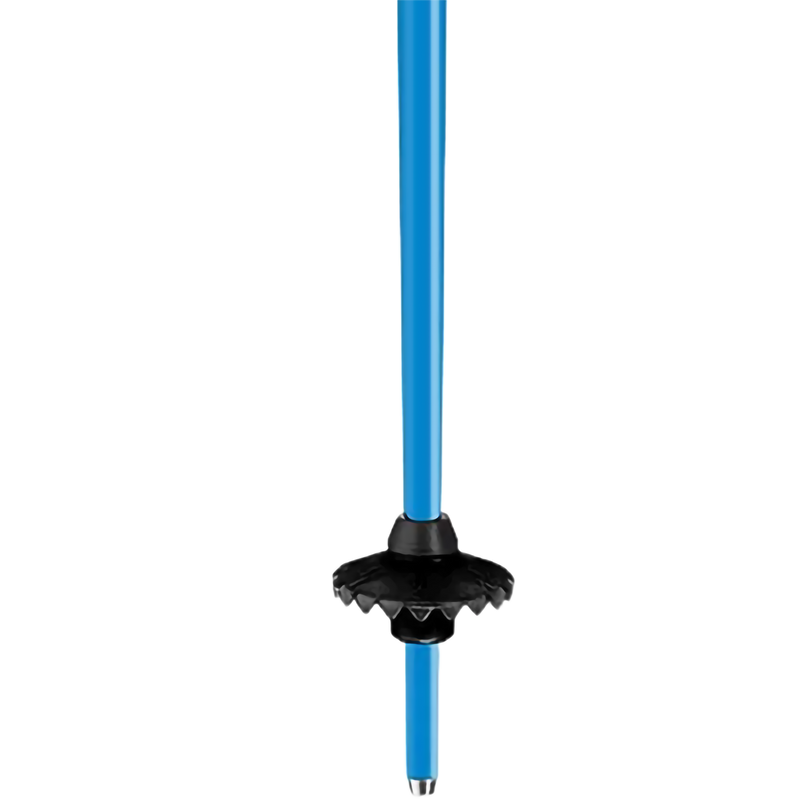 Leki Youth Rider Vario SL+ in blue tip