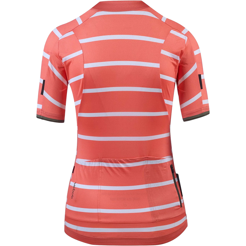 Women's Breton SE Jersey, Velocio Women's Breton SE Jersey in Coral back