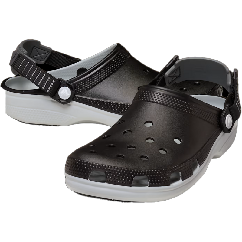 Men's Classic Turbo Clog, Crocs Classic Turbo Clog in Black pair