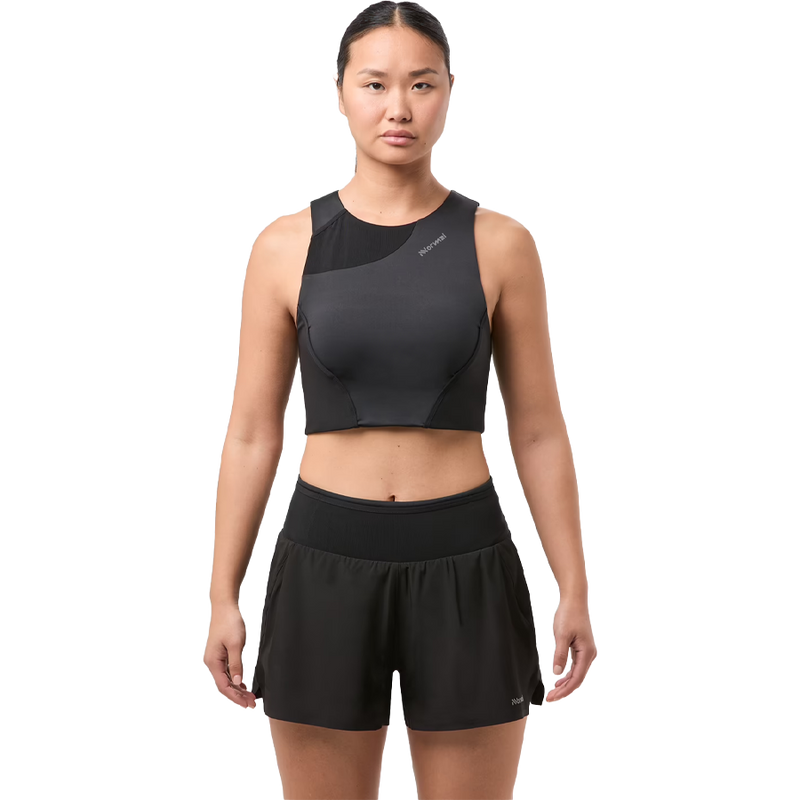 Women's Trail Cropped Top, Nnormal Women's Trail Cropped Top Front