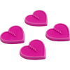 Crab Grab Mini Hearts in Hot Pink side