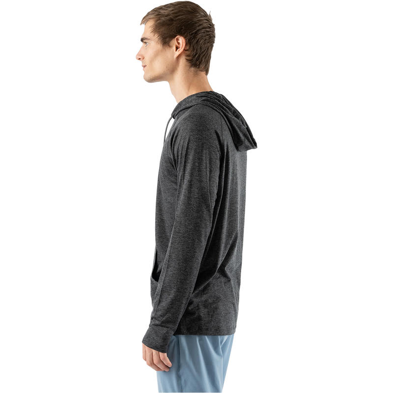 Men's EZ Pullover, Rabbit Men's EZ Pullover in Black Charcoal left