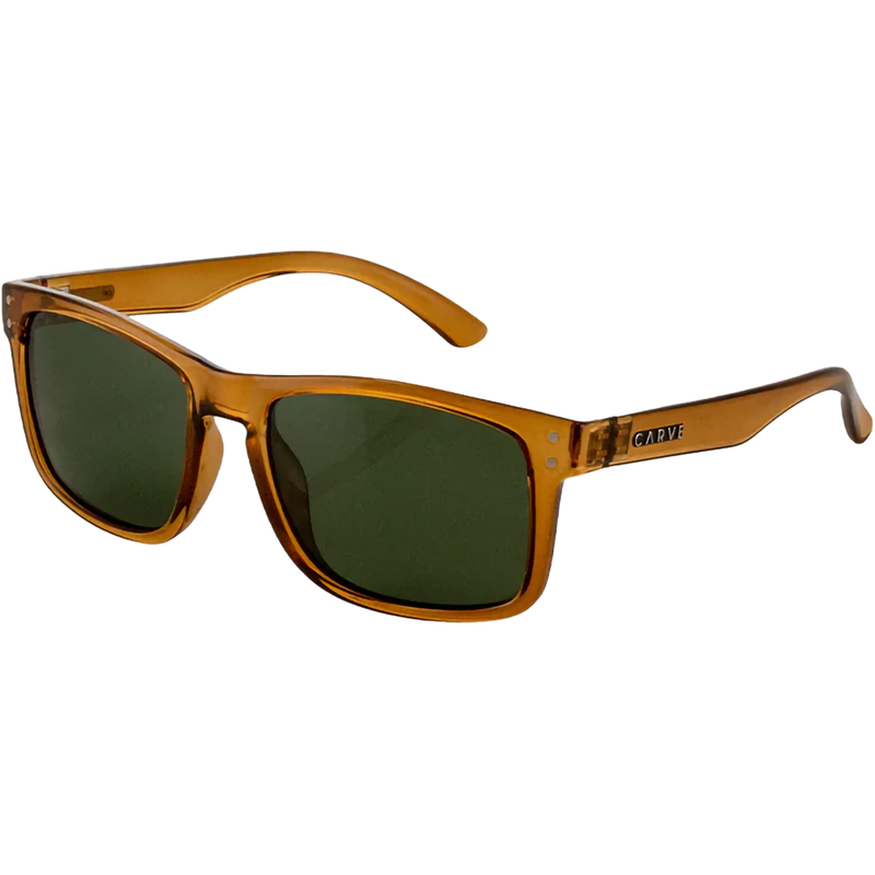 Goblin, Carve Goblin Recycled Gloss Crystal Sand + Green Polarized front left