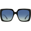 Gloss Black + Blue Grey Gradient Polarized