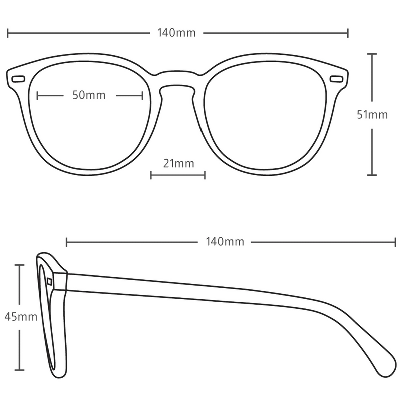 Oslo, Carve Oslo Polarized in Gloss Black + Dark Gray specifications