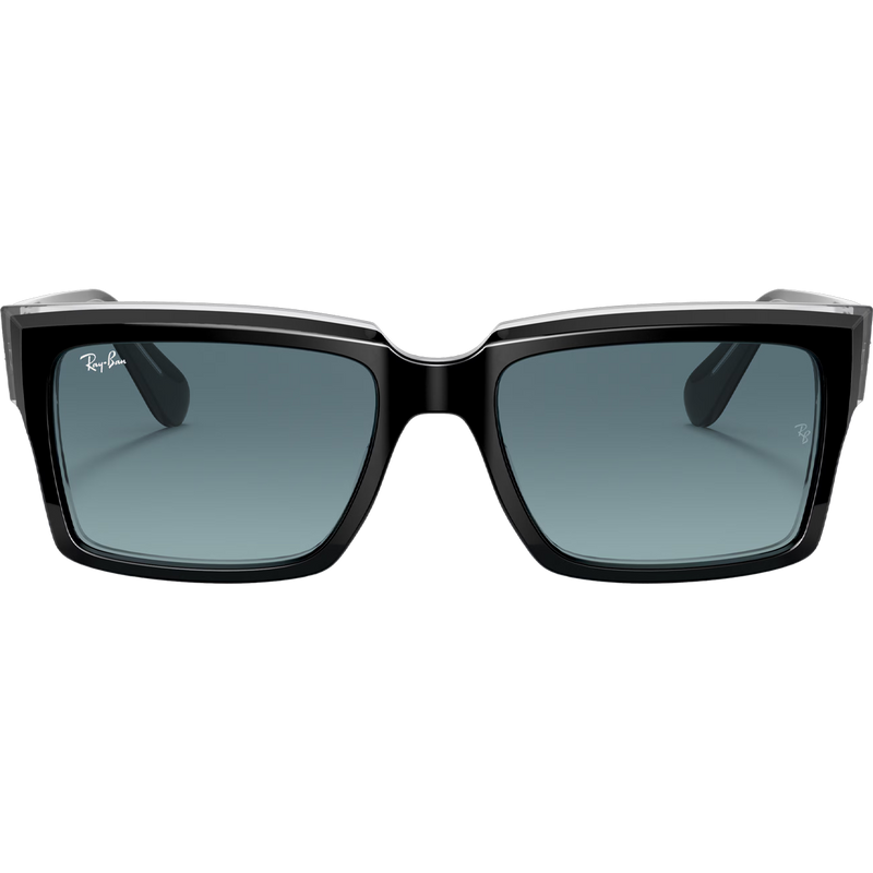 Inverness - Polished Black On Transparent/Blue Gradient